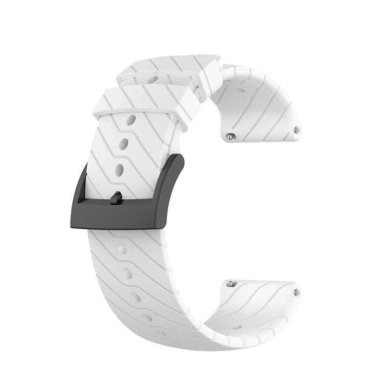 24mm Twill Texture Silicone Replacement Adjustable Smartwatch Strap Sport Band for Suunto 9 9 Baro D5 9 Copper 24mm Twill Texture Silicone Replacement Adjustable Smartwatch Strap Sport Band for Suunto 9 9 Baro D5 9 Copper